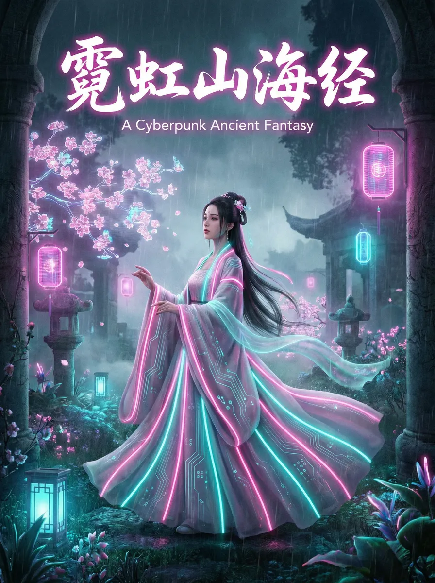 raping 古风奇缘短剧 - 霓虹山海经海报